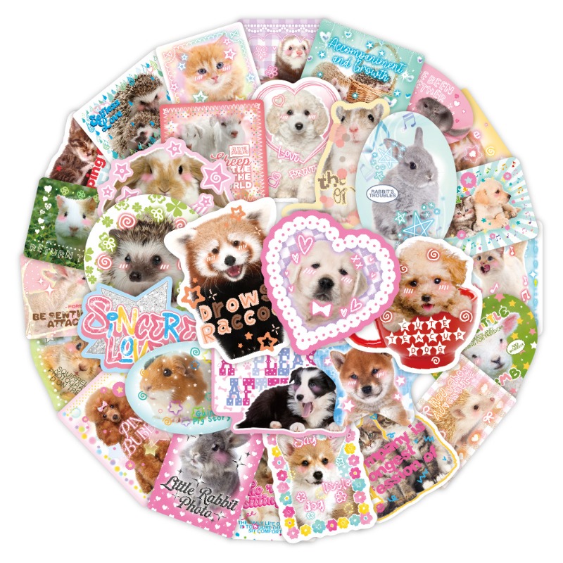 Vintage Fashion Magazine - 50 pièces/ensemble Kawaii mode Scrapbook Journal