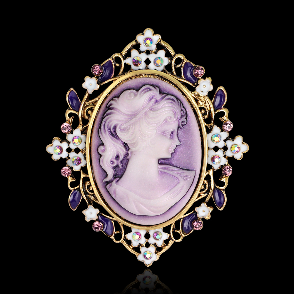 Vintage Fashion Queen - Victoria Vintage beauté photo broche broches