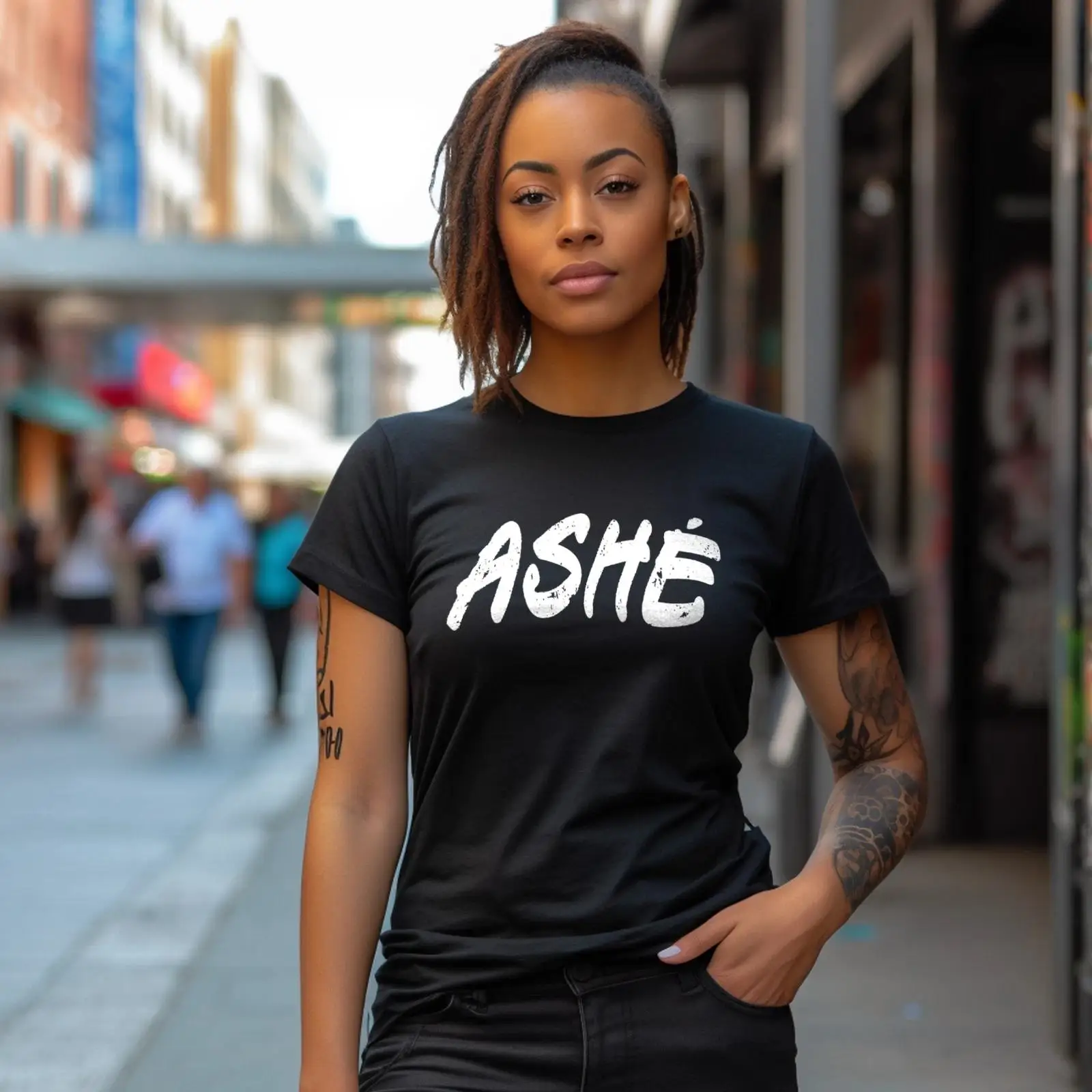 Vintage Yoruba Fashion - T-shirt Ashe Orishas Goddess Ifa Yoruba