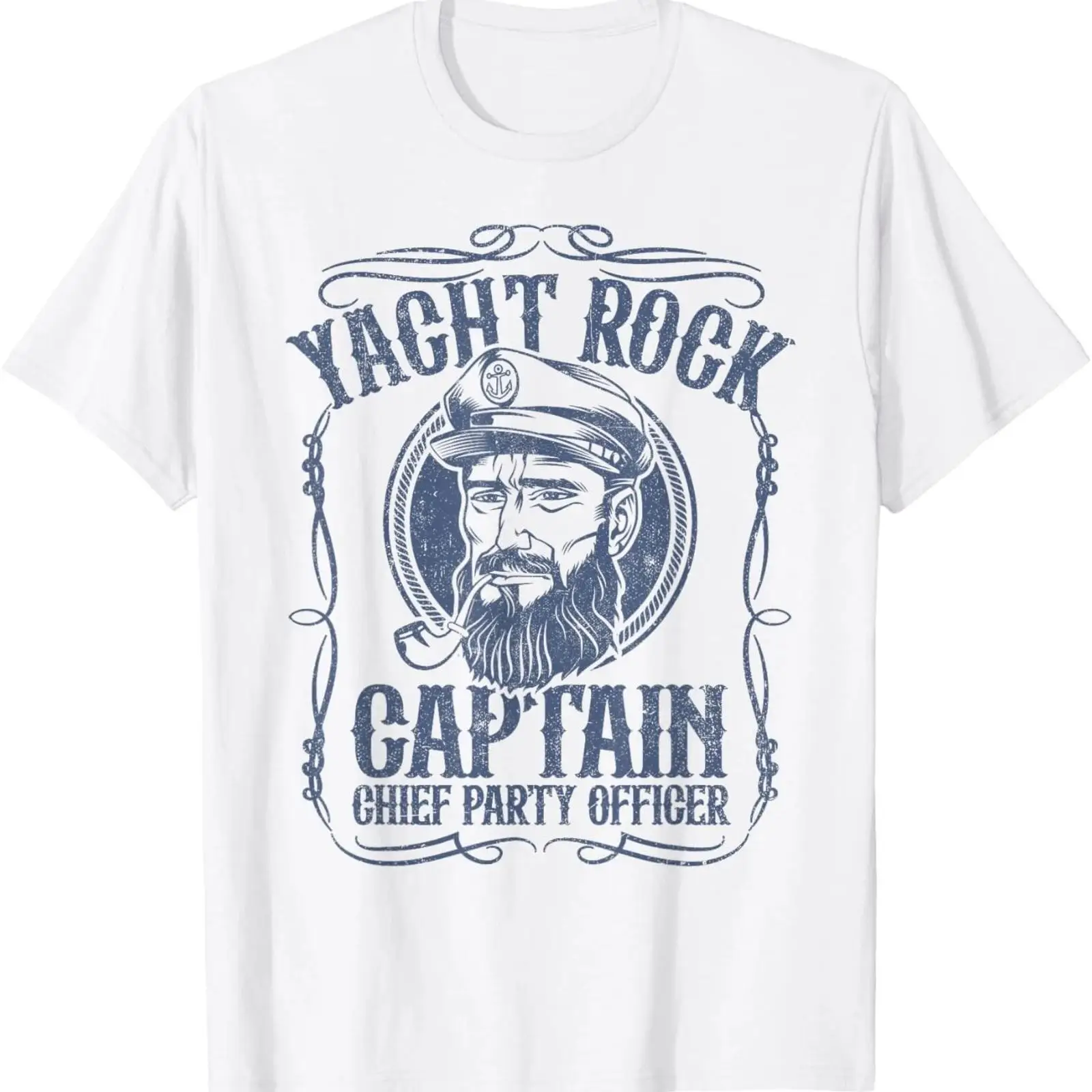 Vintage Yacht Fashion - T-shirt vintage délavé et élégant pour