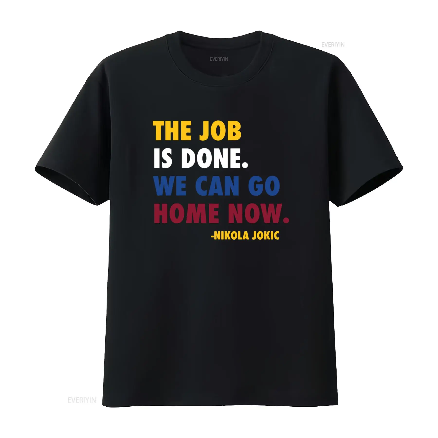 Vintage Fashion Quotes Short - T-shirt avec citation de Nikola Jokic