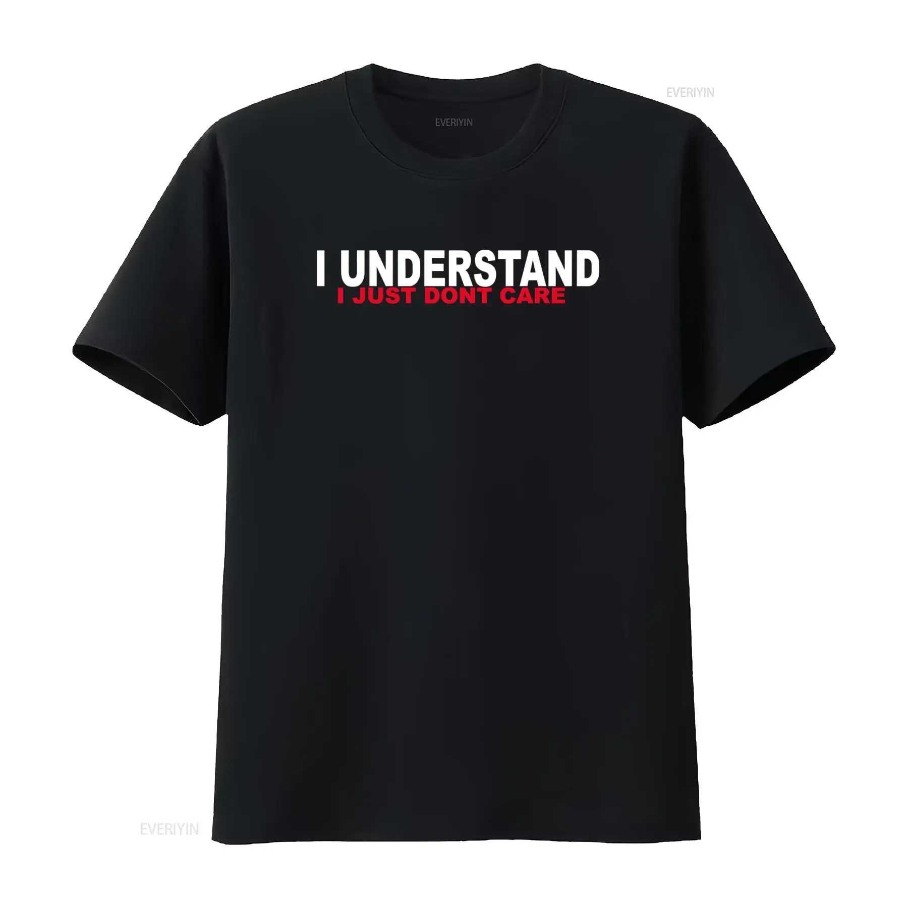 Vintage Fashion Quotes Short - T-shirt noir avec citation sarcastique «