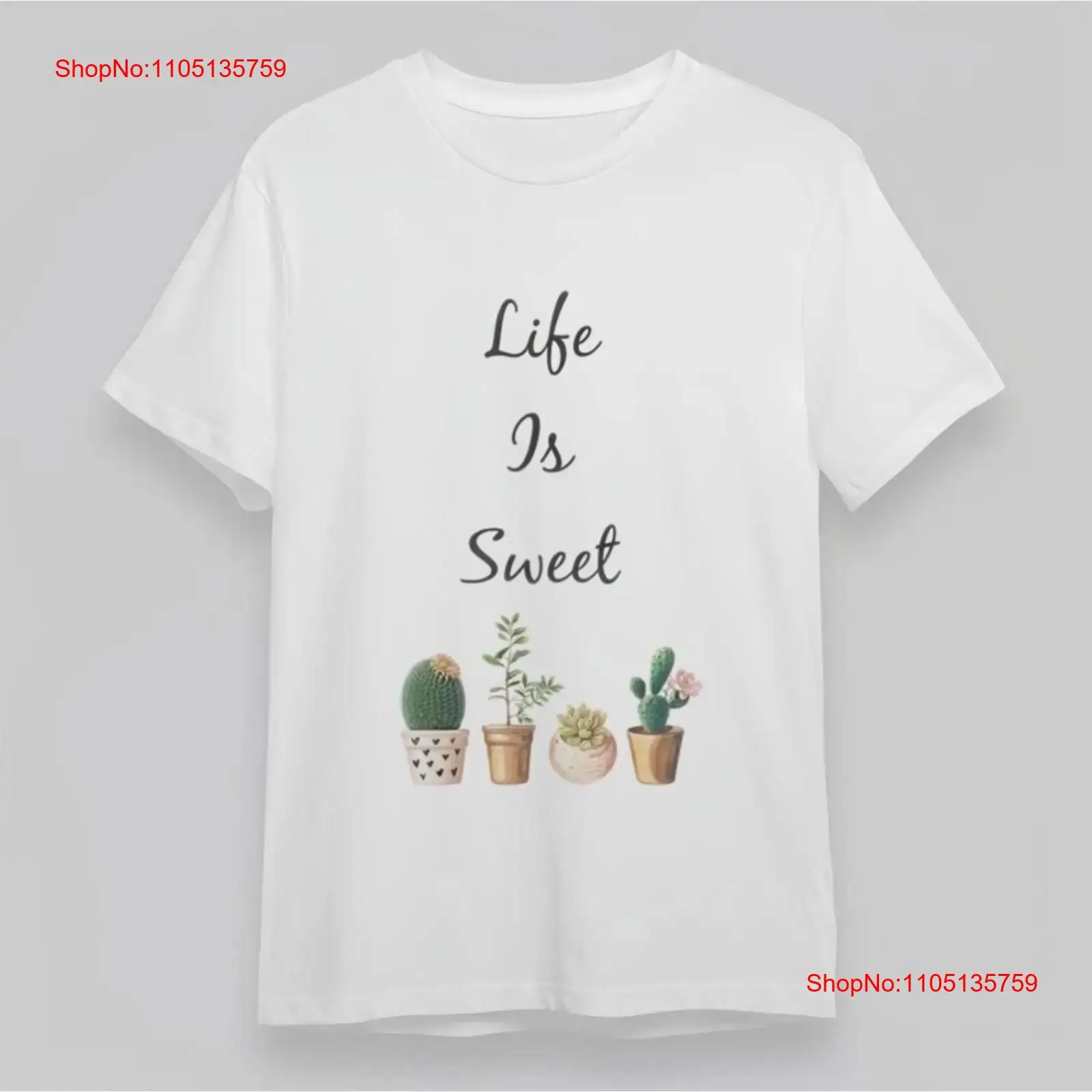 Vintage Fashion Quotes Short - T-shirt classique doux pour femmes, Pots