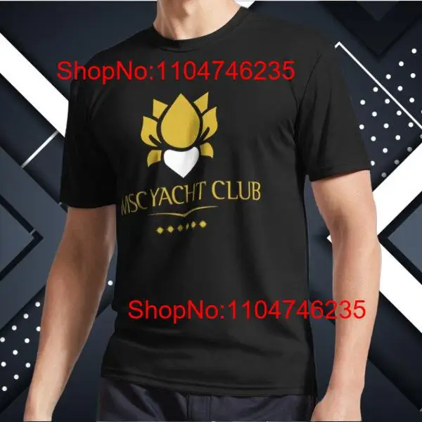 Vintage Yacht Fashion - T-shirt avec Logo MSC Yacht Club,