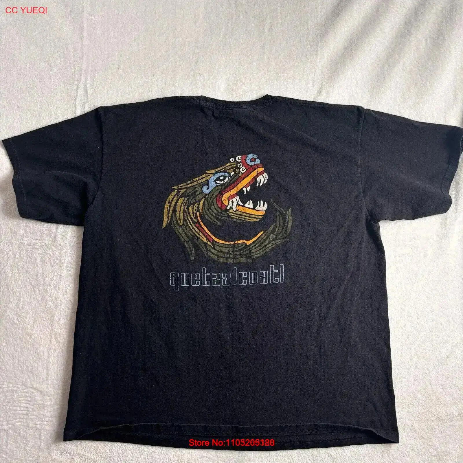 Vintage Yacht Fashion - VTG Yacht Club Quetzalcoatl mexique noir