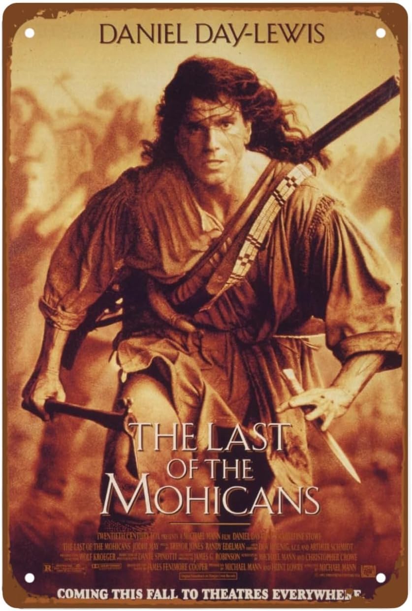Vintage Fashion Wall Art - The Last Of Mohicans Moviewall art