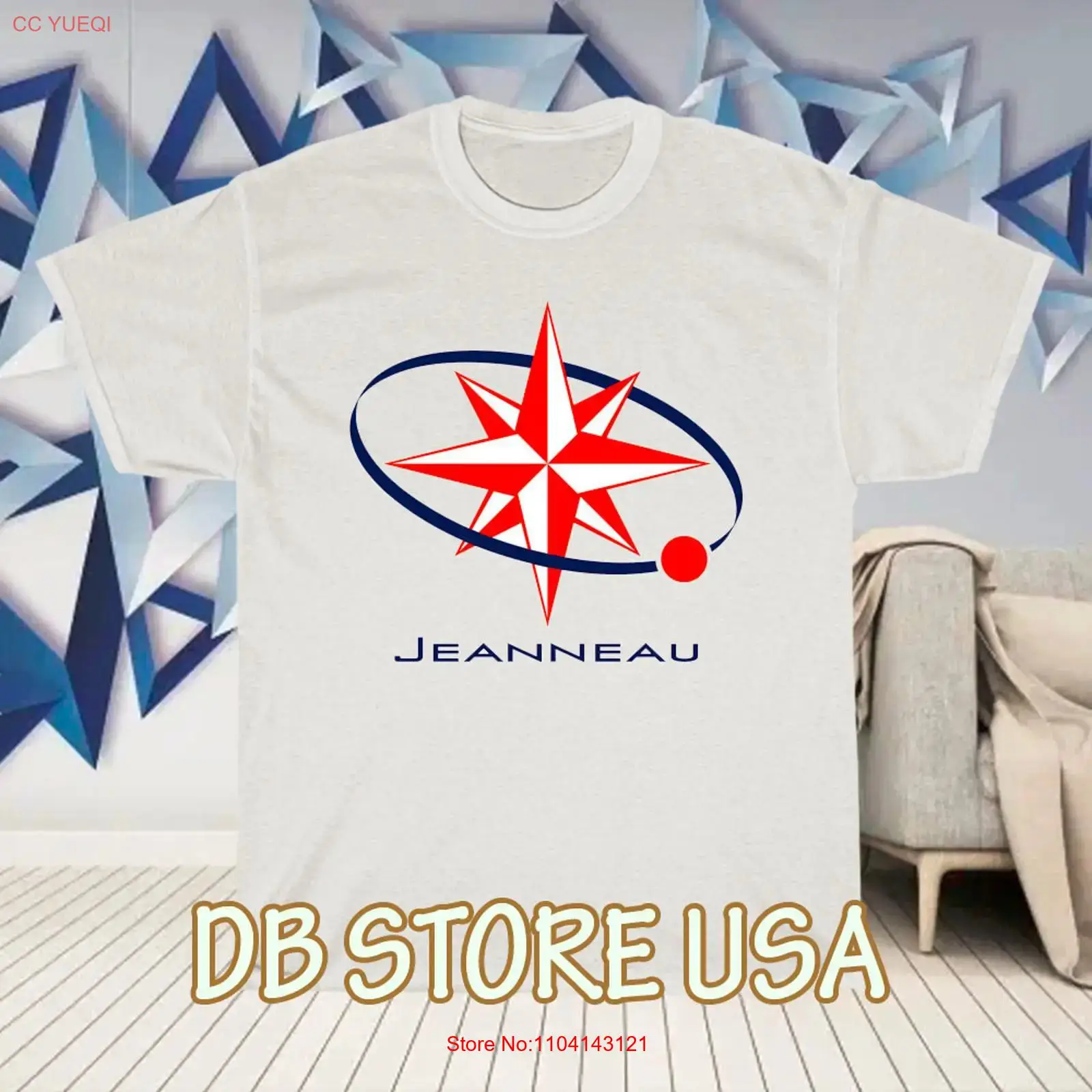 Vintage Yacht Fashion - T-shirt avec logo de bateau à