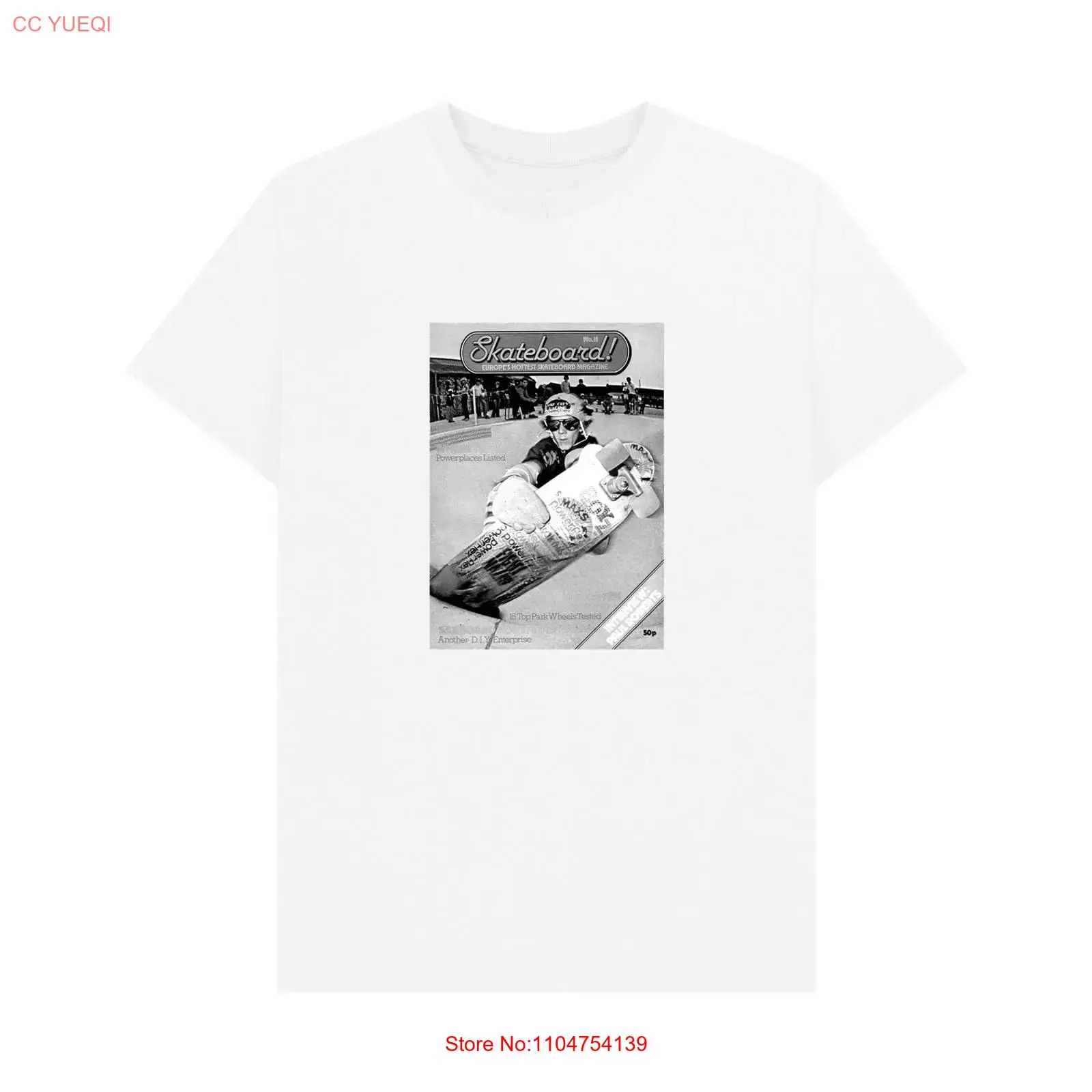 Vintage Fashion Magazine - T-shirt PREMIUM OFFICIAL Skateboard Magazine Powerplaces,