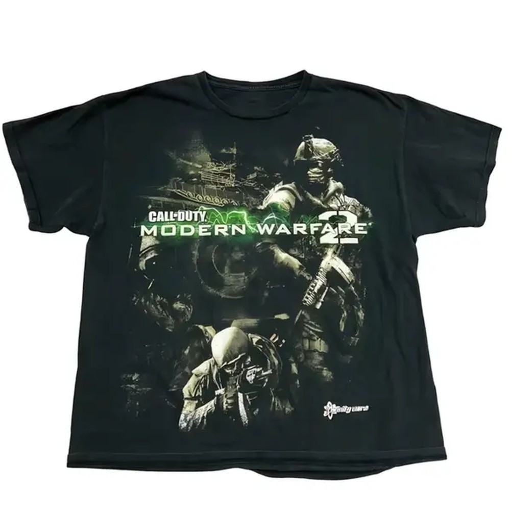 Vintage Fashion Ai - T-shirt Modern Warfare 2, T-shirt de