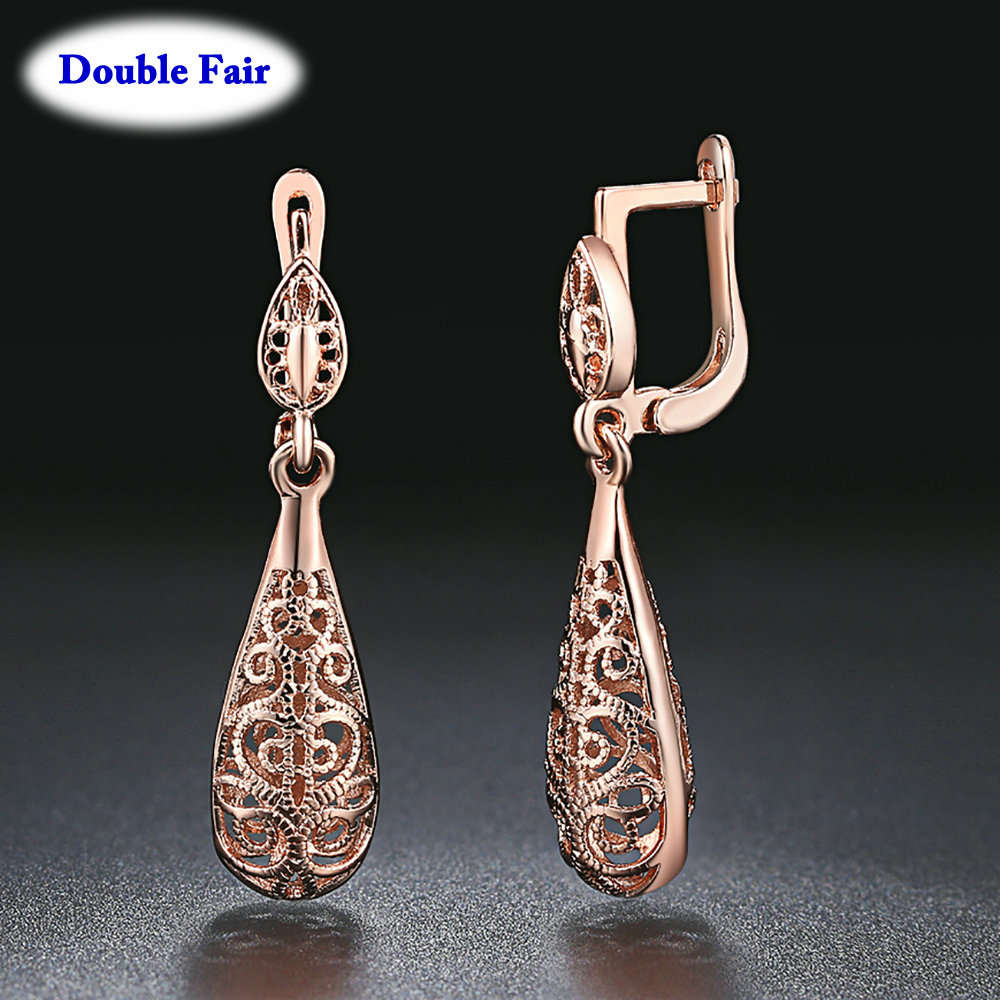 Vintage Fashion Jewelry Brands - Boucles d'oreilles goutte d'eau pour femmes,