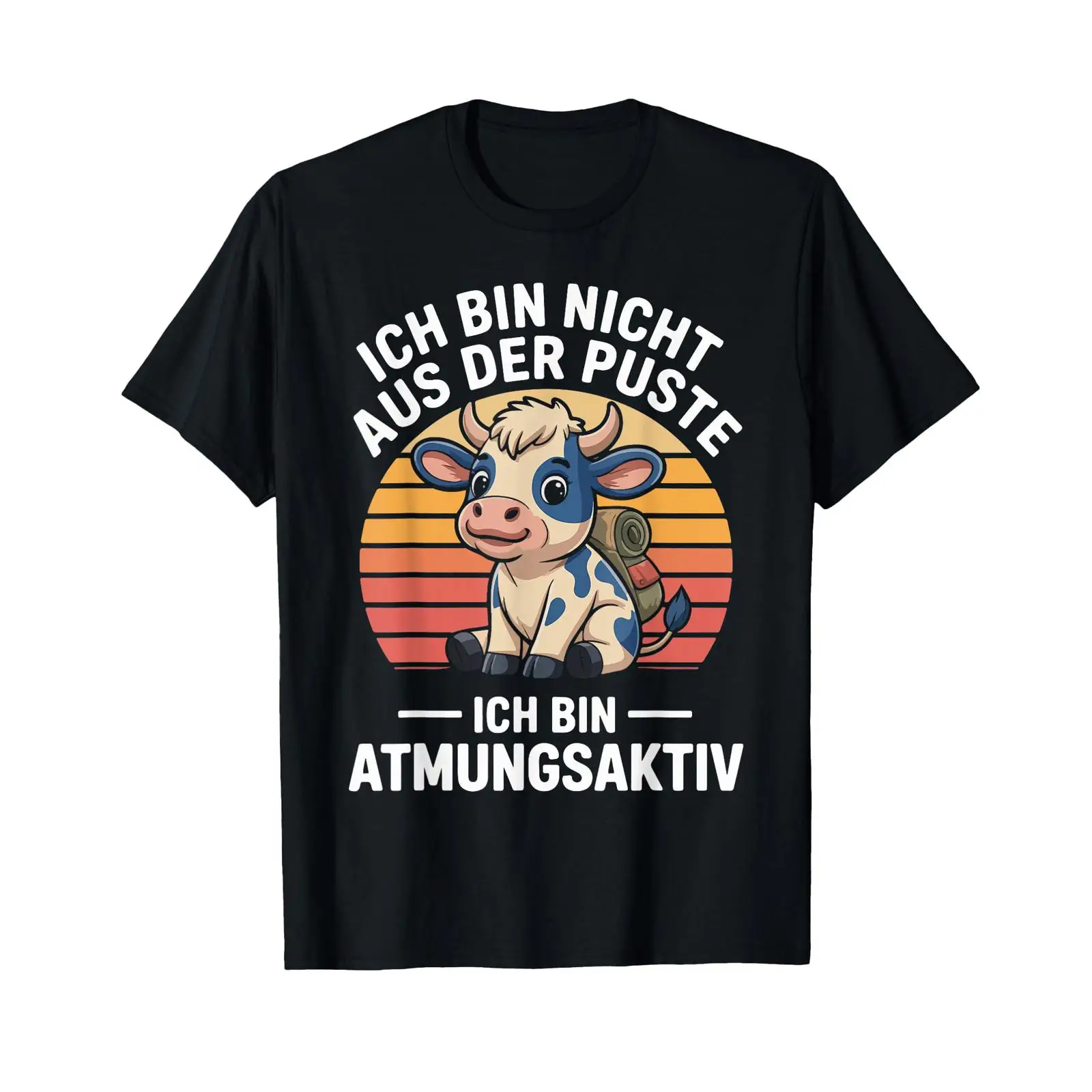 Vintage Fashion Quotes Short - T-shirt avec texte allemand « Ich