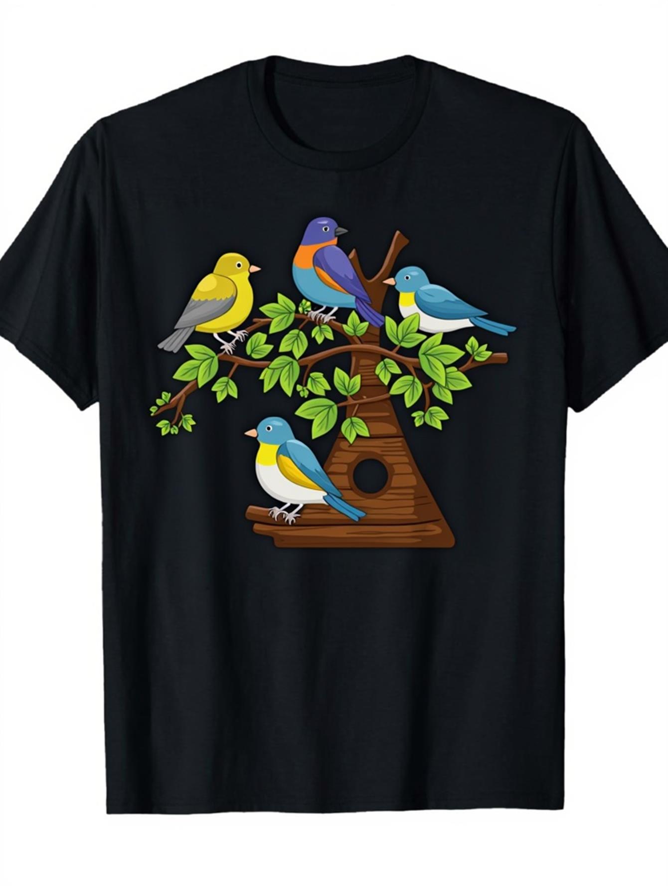 Vintage Fashion Illustrations - T-shirt graphique vintage noir pour homme,