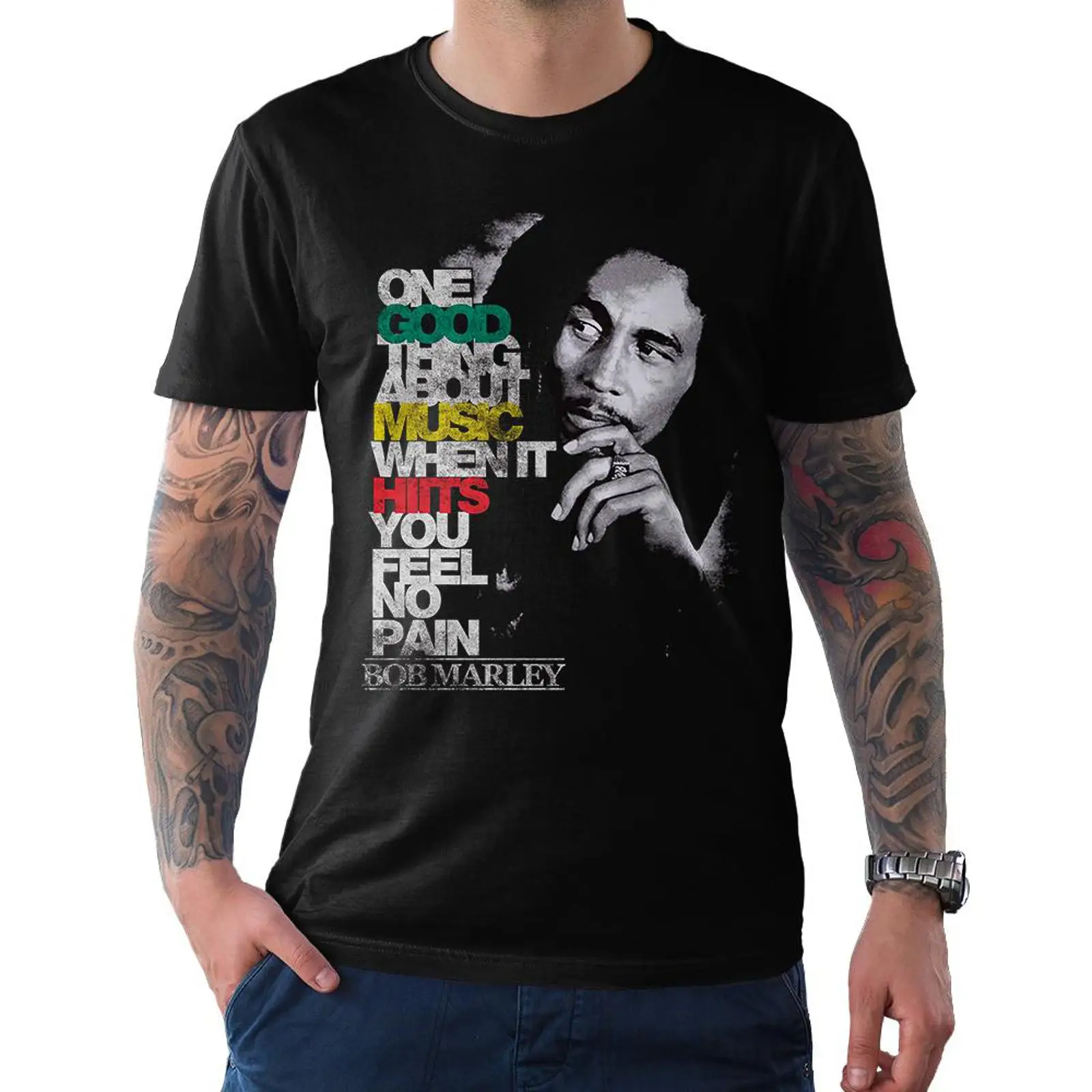 Vintage Fashion Quotes Short - T-shirt vintage avec citation de Bob