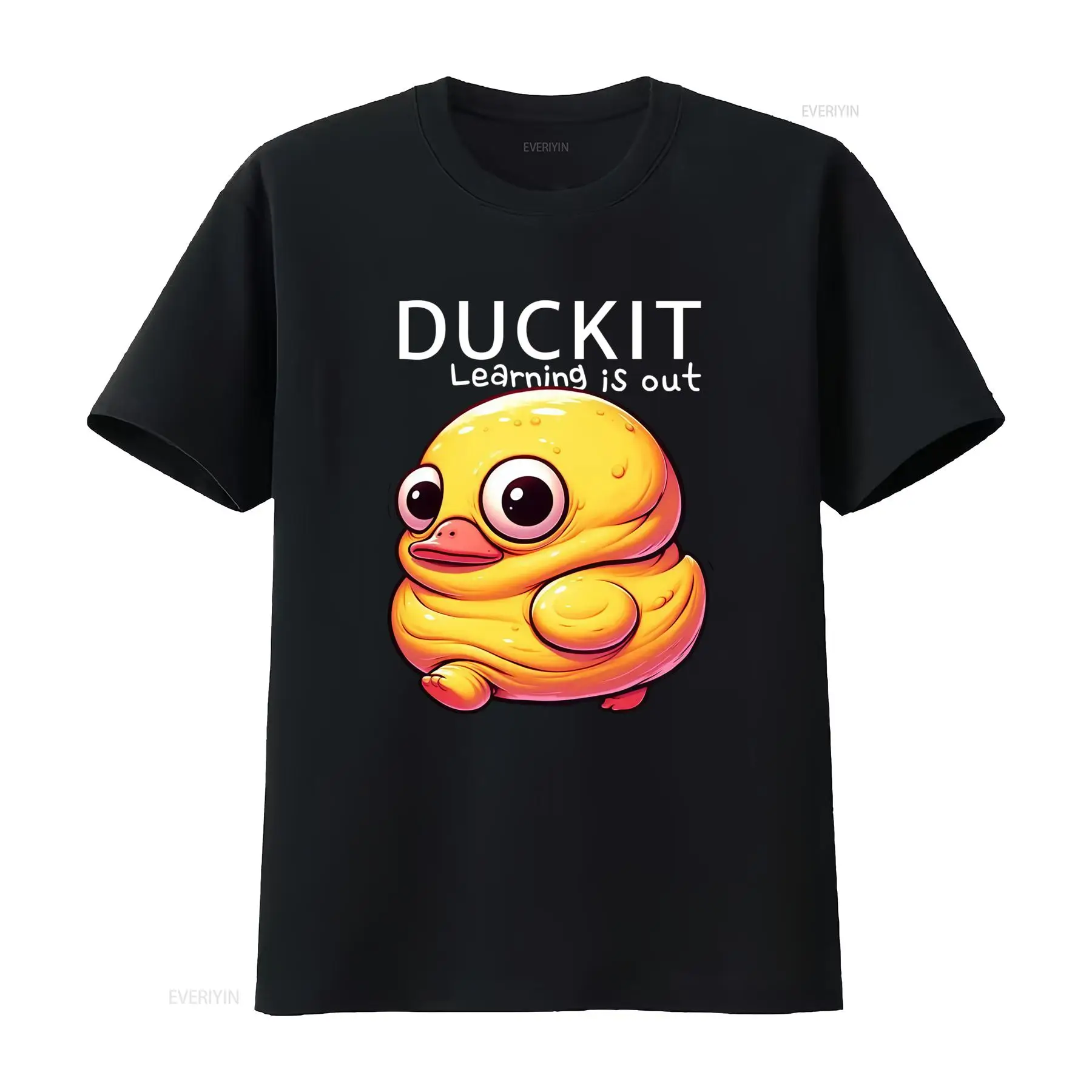 Vintage Fashion Quotes Short - T-shirt Duck It avec citation humoristique