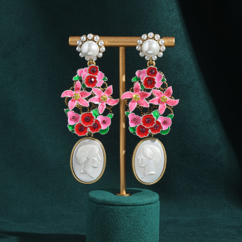 Vintage Fashion Jewelry Brands - Boucles d'oreilles pendantes vintage en forme