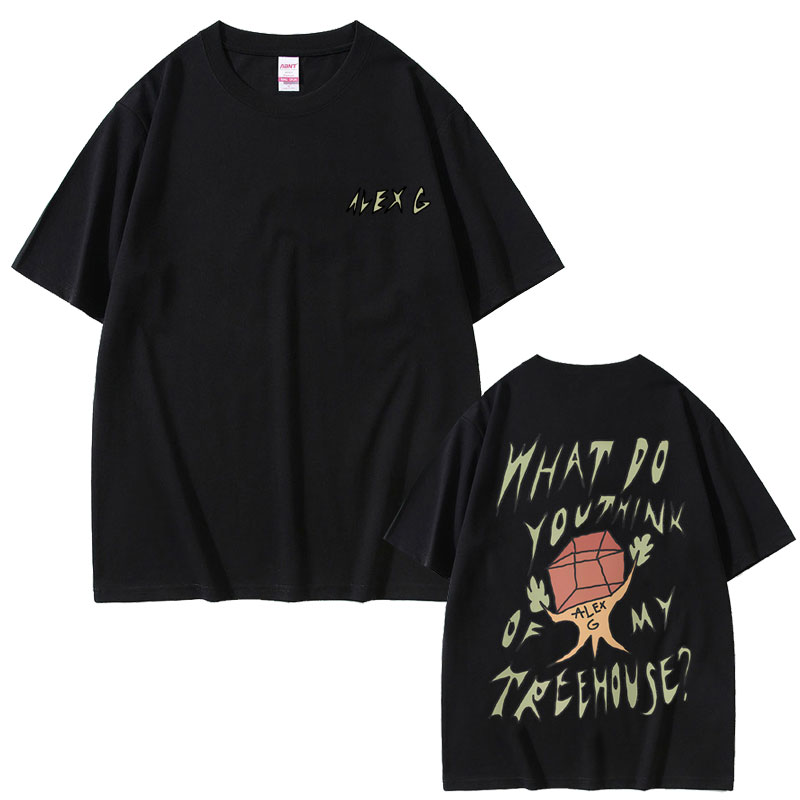 Vintage Fashion Eu - Chanteur Alex G Treehouse T-shirt imprimé
