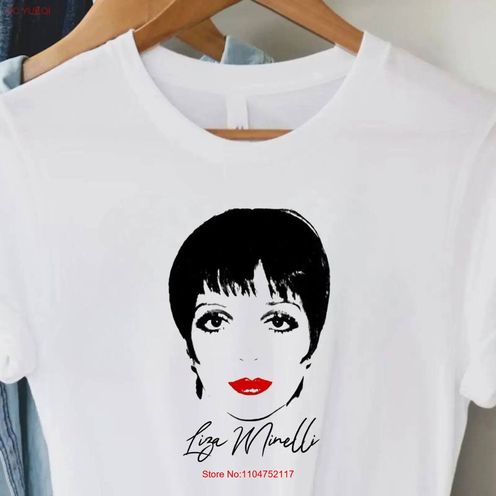 Vintage Fashion Icons - T-shirt iconique Liza Minnelli, hommage à