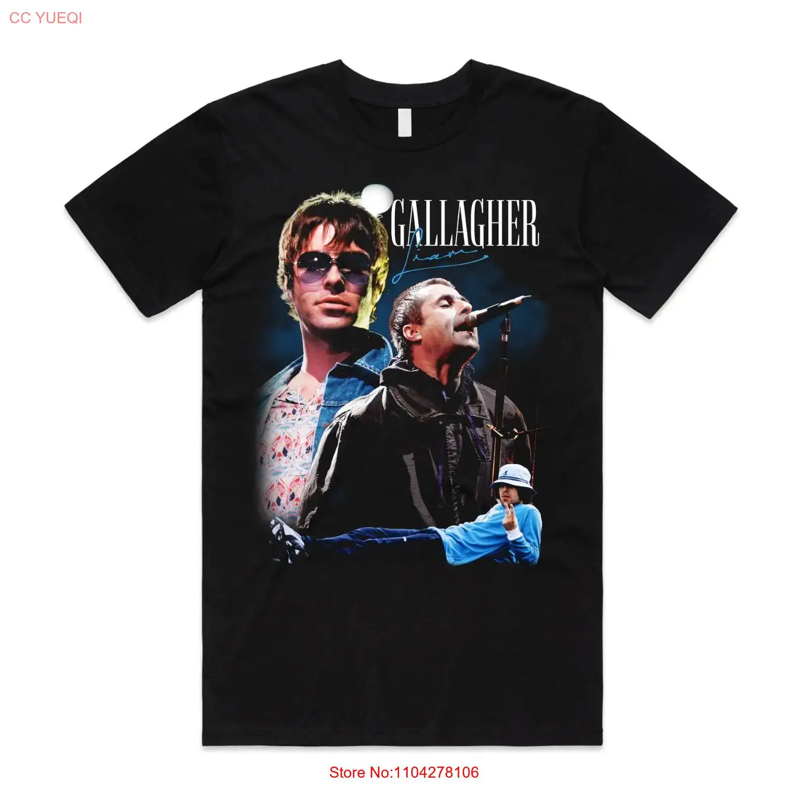 Vintage Fashion Eu - T-shirt Hommage Liam Gallagher – Top