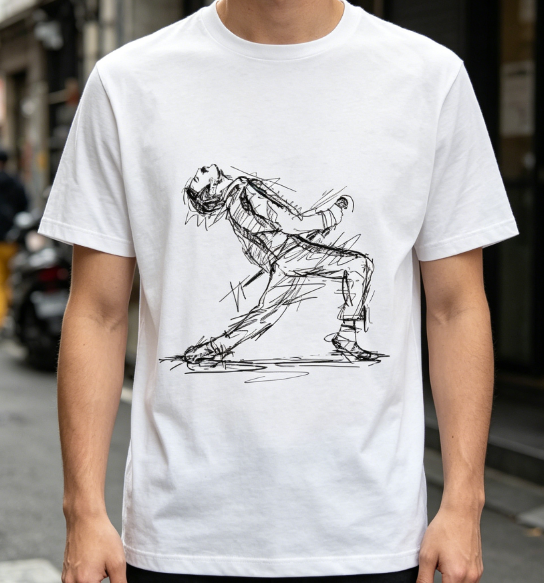 Vintage Fashion Queen - T-shirt imprimé Queen Freddie Mercury pour