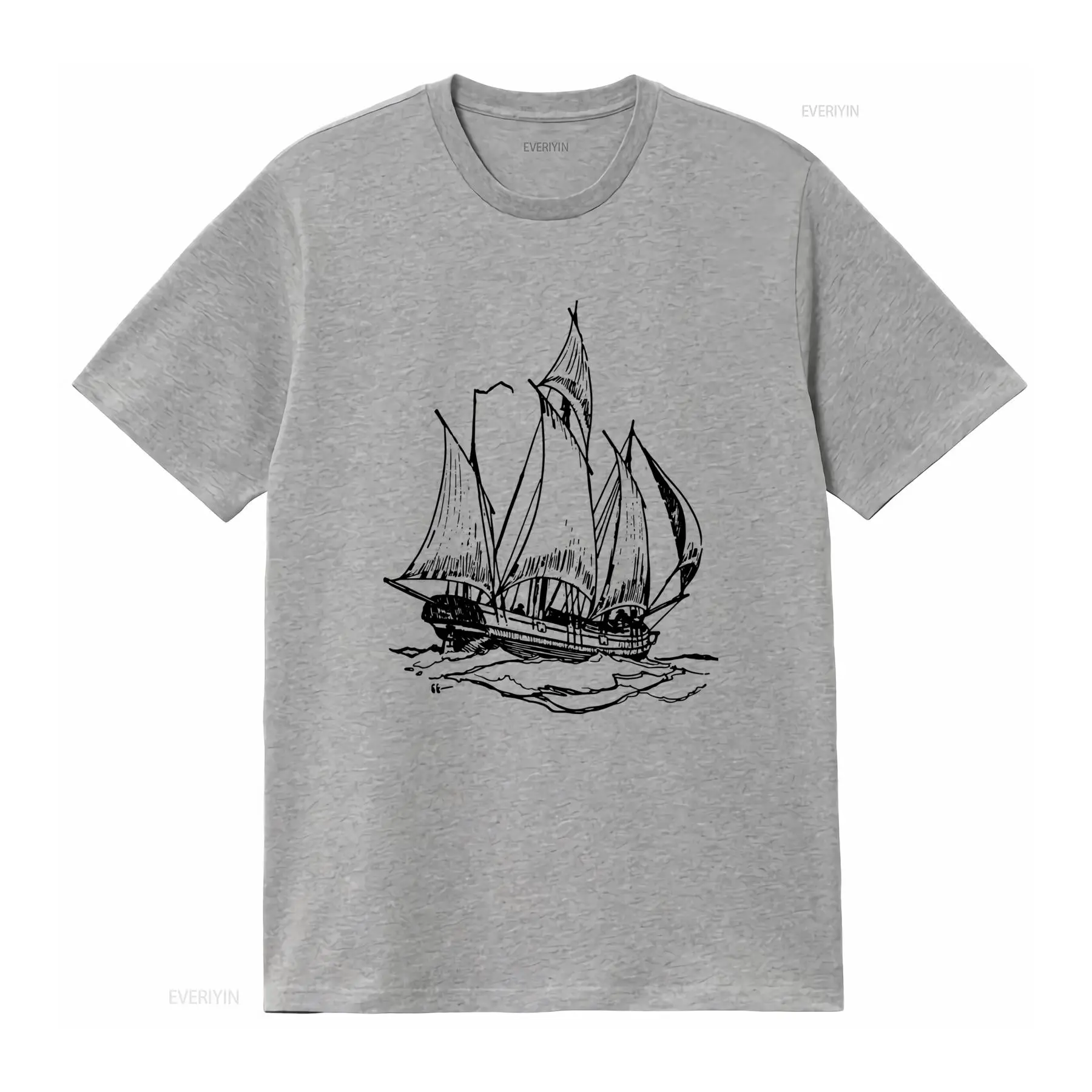 T-shirt vintage classique impr - Vintage Yacht Fashion avis et prix