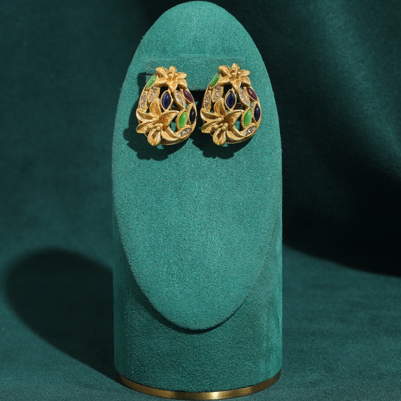 Boucles d'oreilles trompette e - Vintage Fashion Jewelry Brands avis et prix