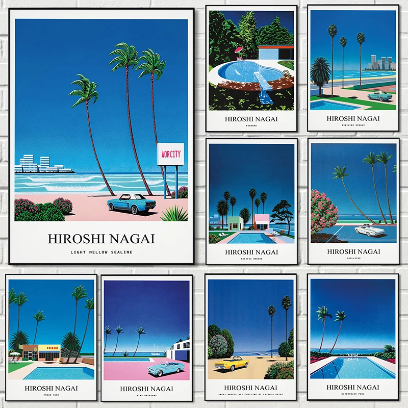 Peinture murale vintage Nagai  - Vintage Fashion Wall Art avis et prix