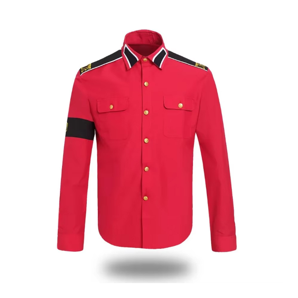 Chemise militaire anti-guerre  - Vintage Fashion Mens avis et prix