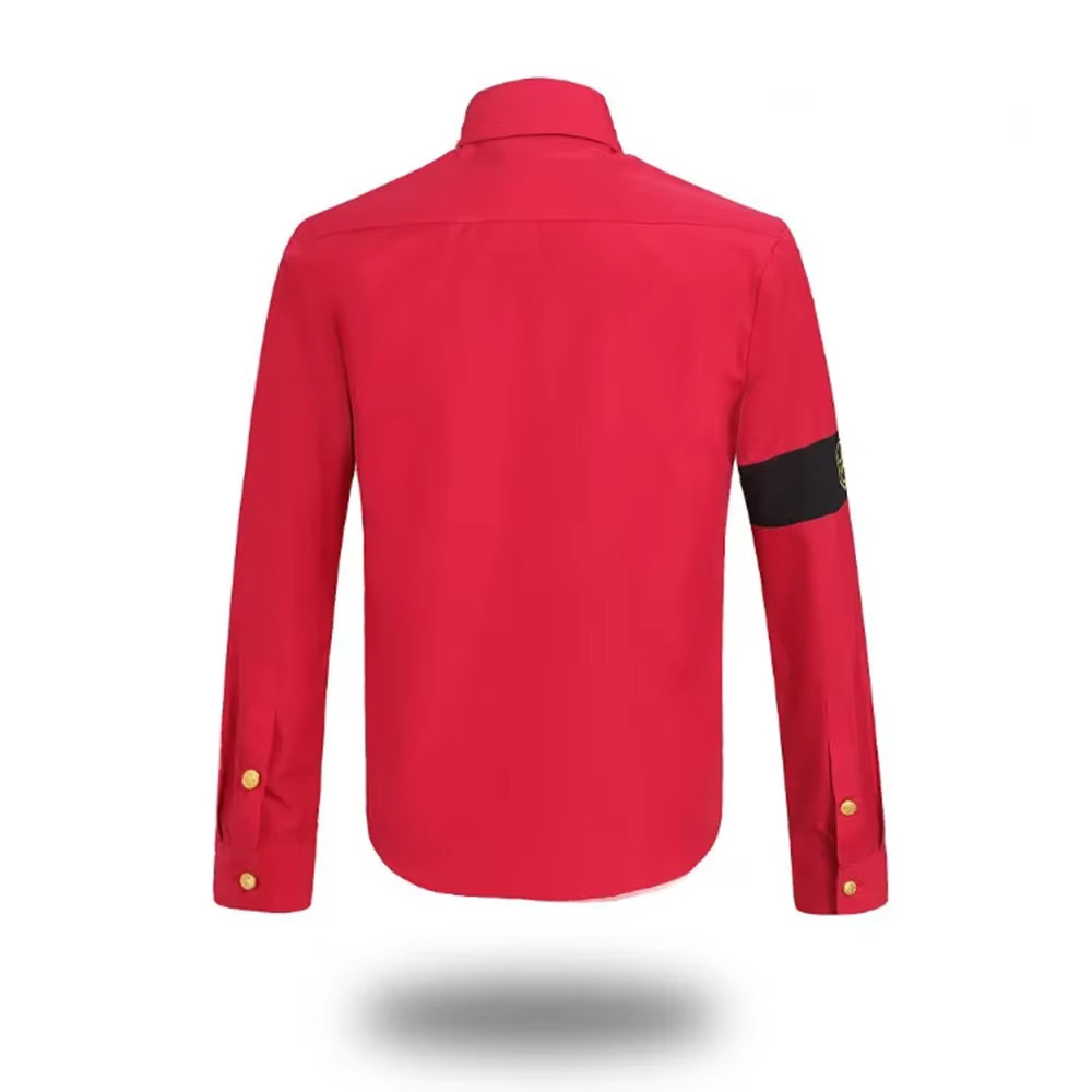 Chemise militaire anti-guerre  - Vintage Fashion Mens avis et prix