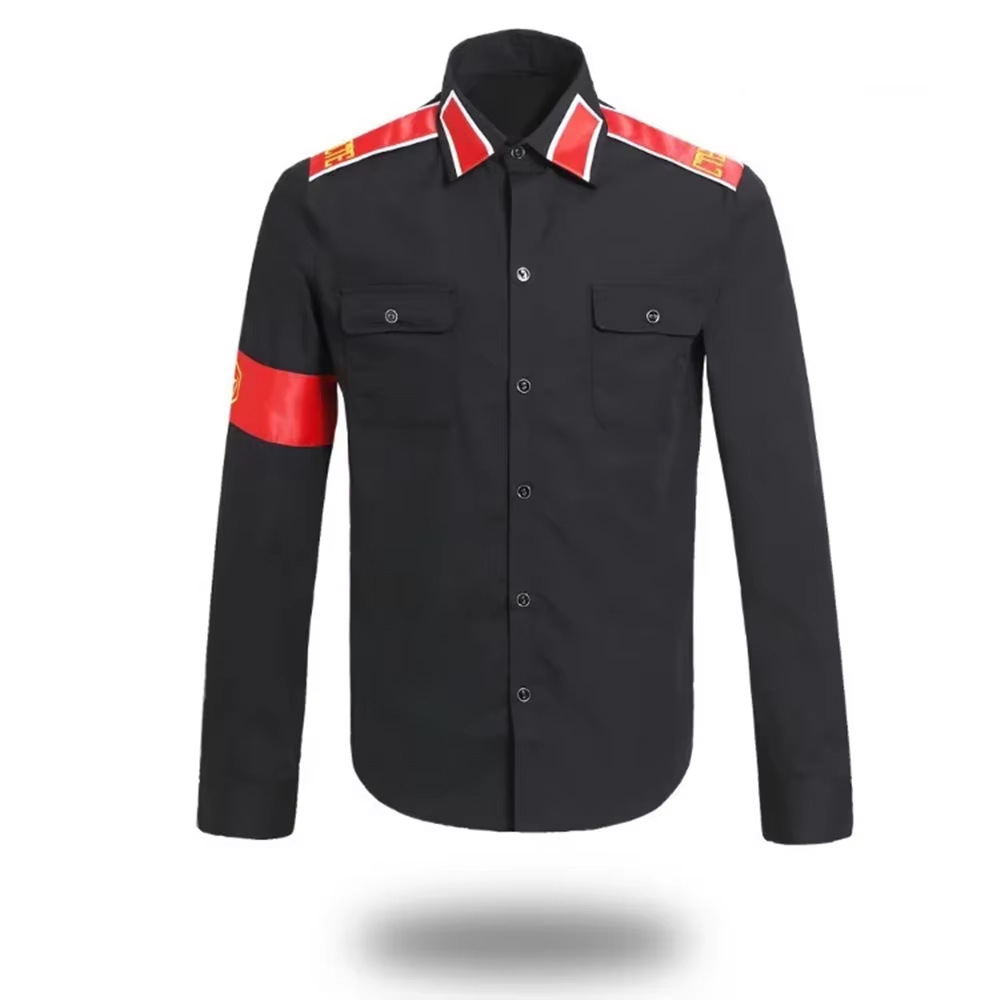 Chemise militaire anti-guerre  - Vintage Fashion Mens avis et prix