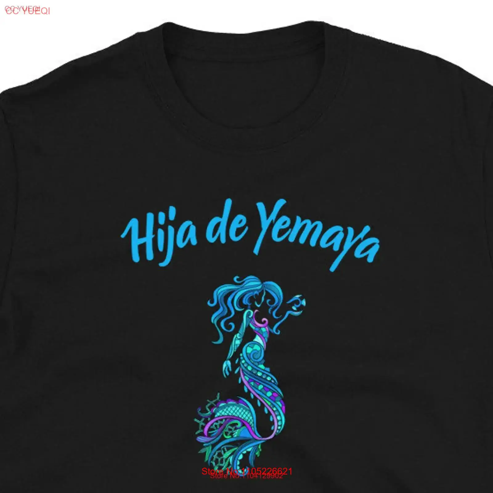T-shirt Yemaya Yemoja Yoruba O - Vintage Yoruba Fashion avis et prix