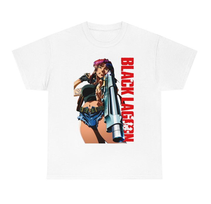 T-shirt Anime Japonais Black L - Vintage Fashion Eu avis et prix