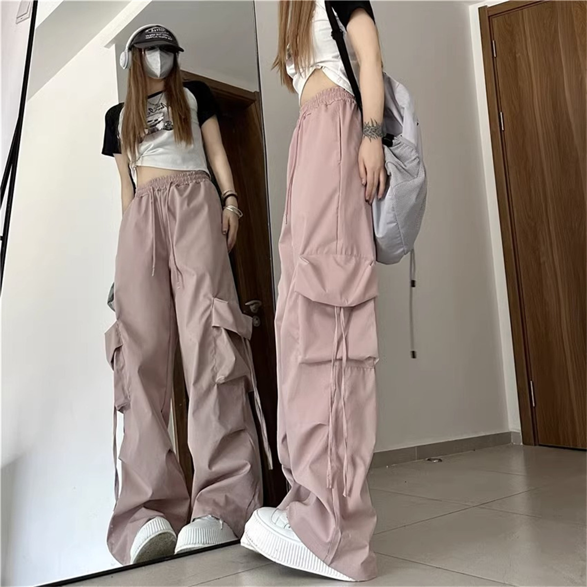 Grande taille femmes Cargo pan - Vintage Fashion Ai avis et prix