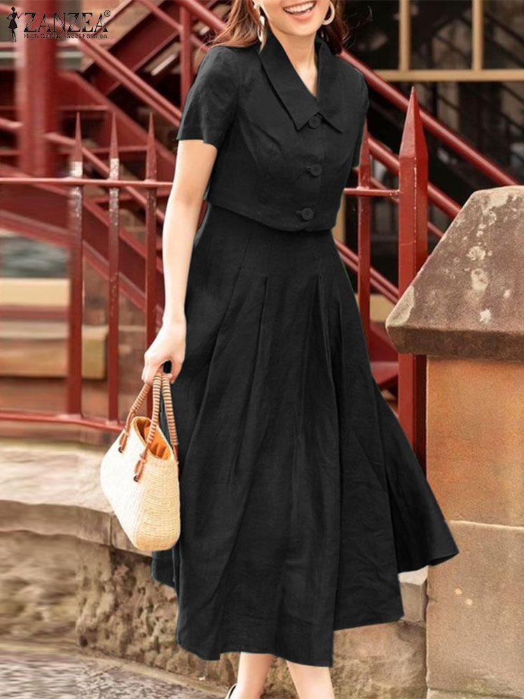 ZANZEA femmes deux pièces ense - Vintage Fashion Ai avis et prix