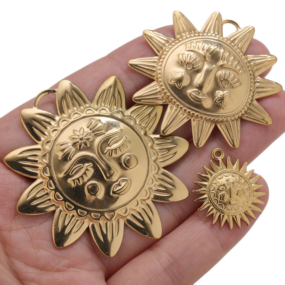 5 Breloques PVD Or en Acier In - Vintage Fashion Earrings avis et prix