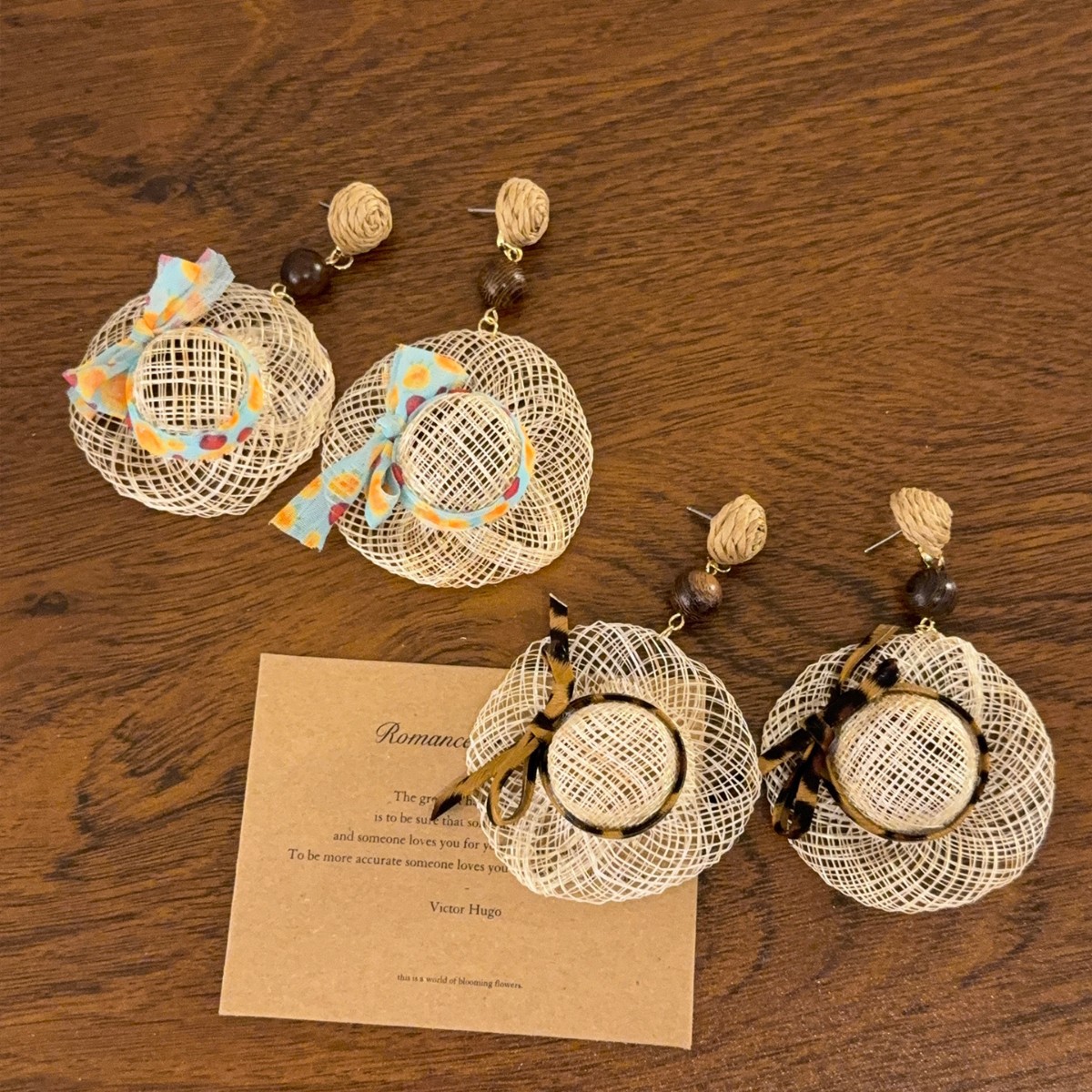 Boucles d'oreilles chapeau de  - Vintage Fashion Illustrations avis et prix