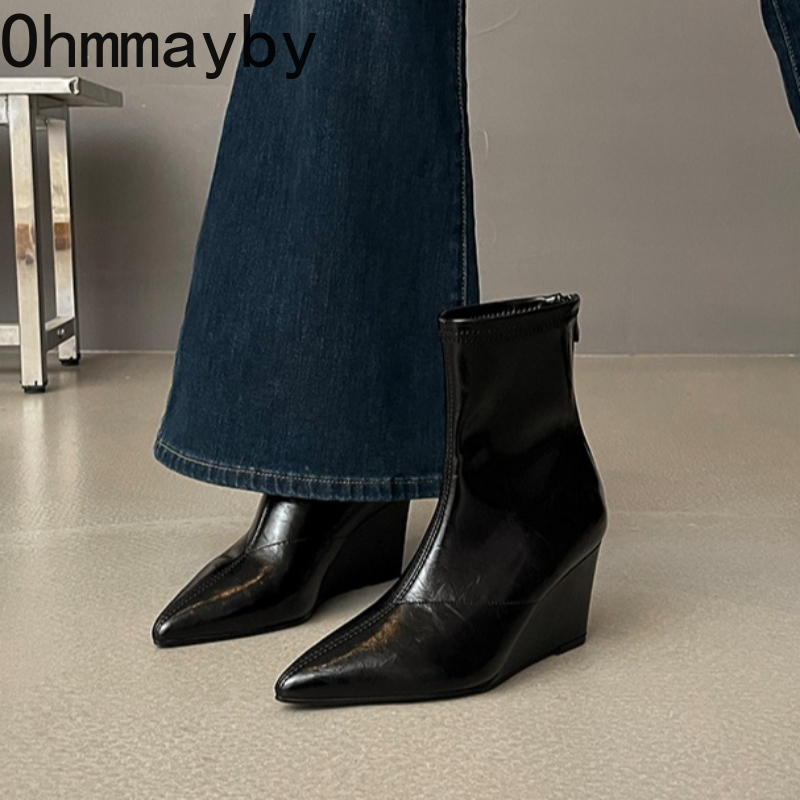 Bottines Vintage à talons Wege - Vintage Fashion Style Female avis et prix