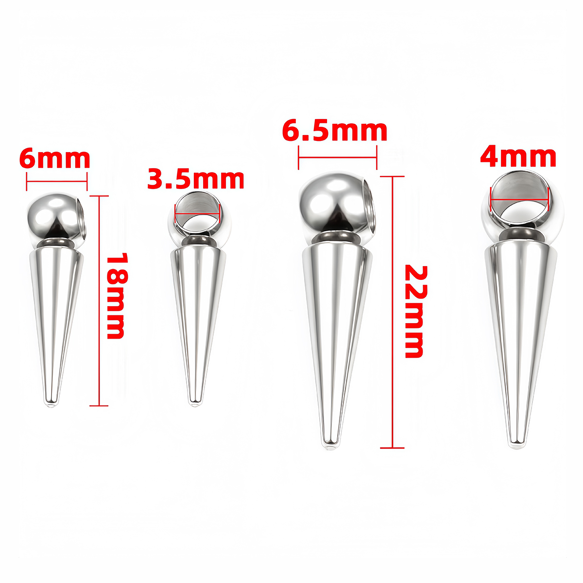 10 pièces de breloques conique - Vintage Fashion Earrings avis et prix