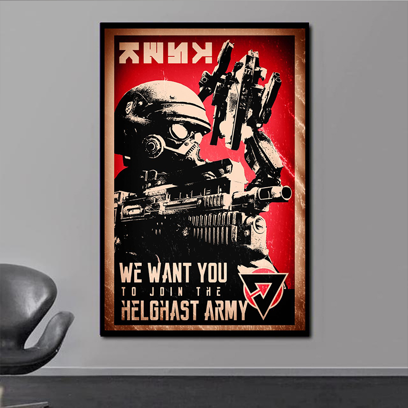Killzone – affiche de jeu vidé - Vintage Fashion Illustrations avis et prix