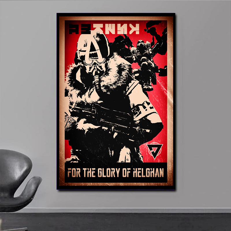 Killzone – affiche de jeu vidé - Vintage Fashion Illustrations avis et prix
