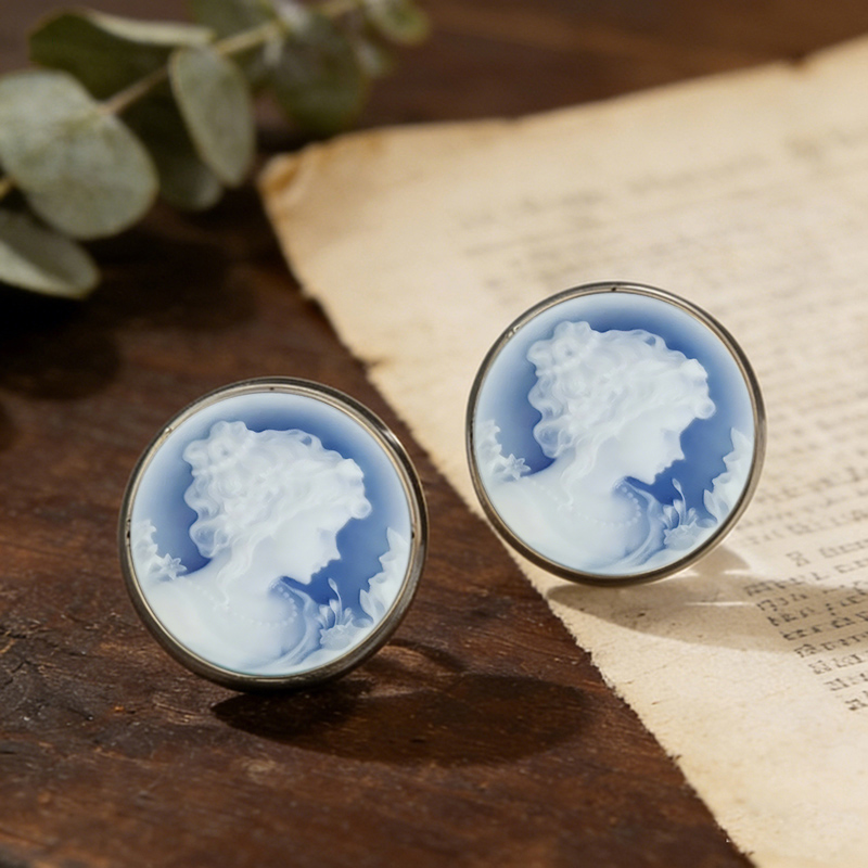 Boucles d'oreilles vintage 2D  - Vintage Fashion Queen avis et prix