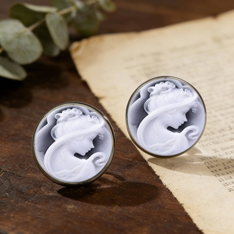 Boucles d'oreilles vintage 2D  - Vintage Fashion Queen avis et prix
