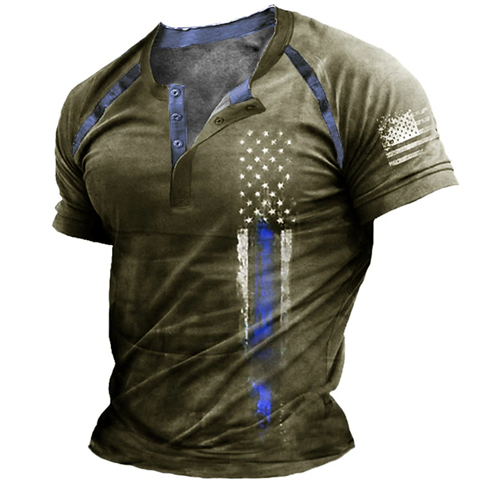 T-shirt décontracté pour homme - Vintage Fashion Mens avis et prix
