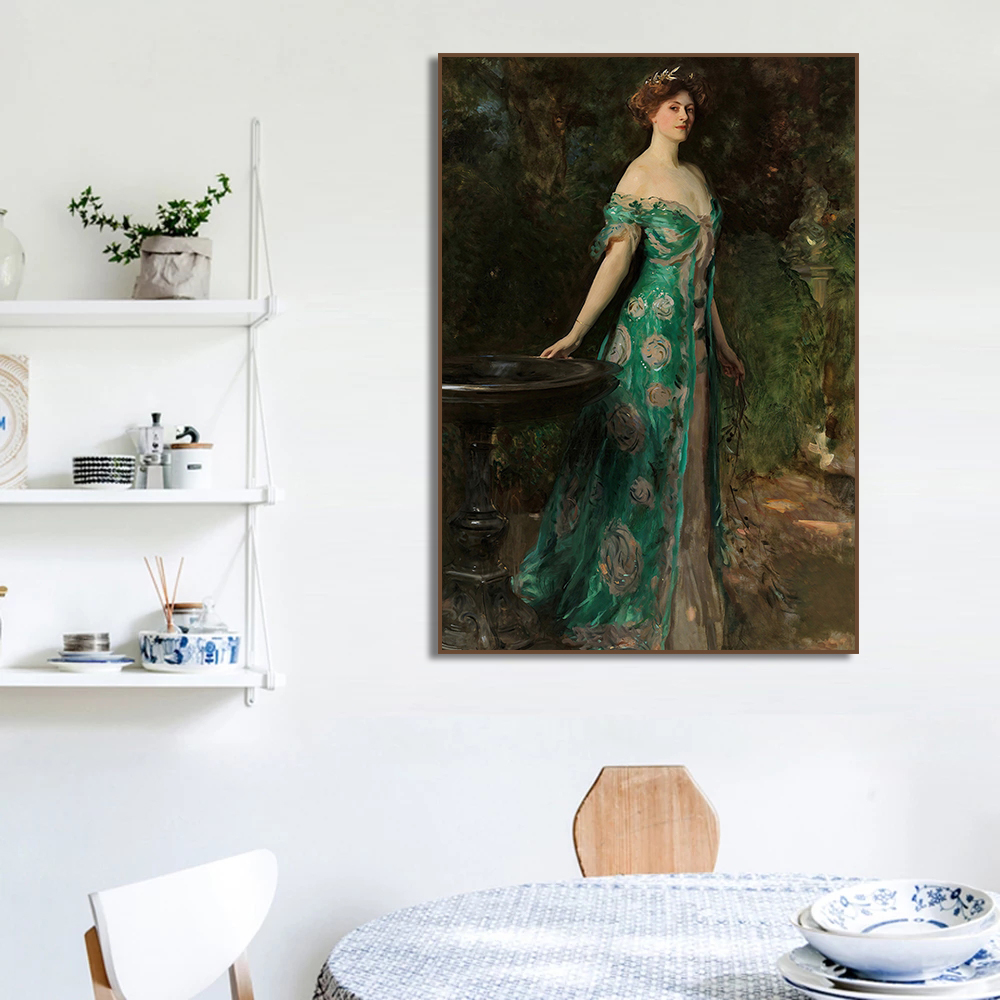 Affiche de portrait de femme d - Vintage Fashion Illustrations avis et prix