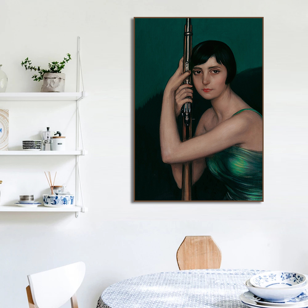 Affiche de portrait de femme d - Vintage Fashion Illustrations avis et prix