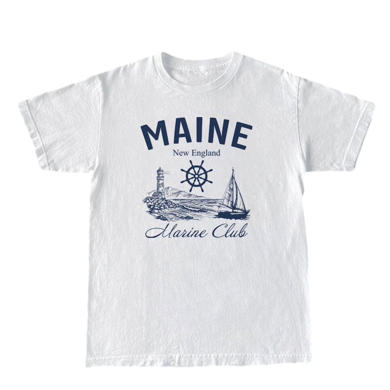 T-shirt Vintage à Manches Cour - Vintage Yacht Fashion avis et prix