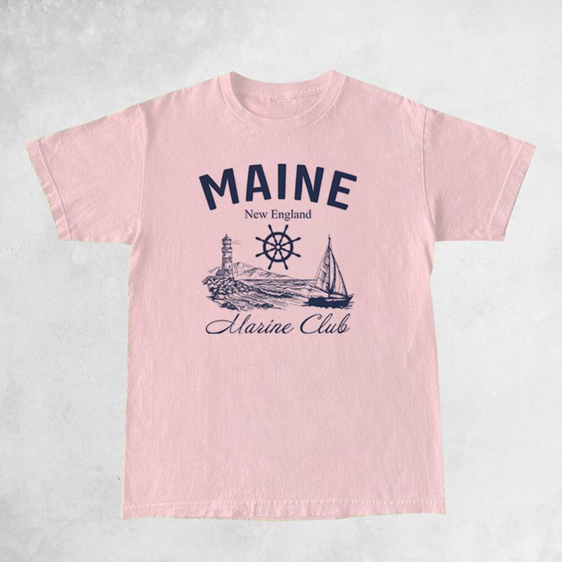 T-shirt Vintage à Manches Cour - Vintage Yacht Fashion avis et prix