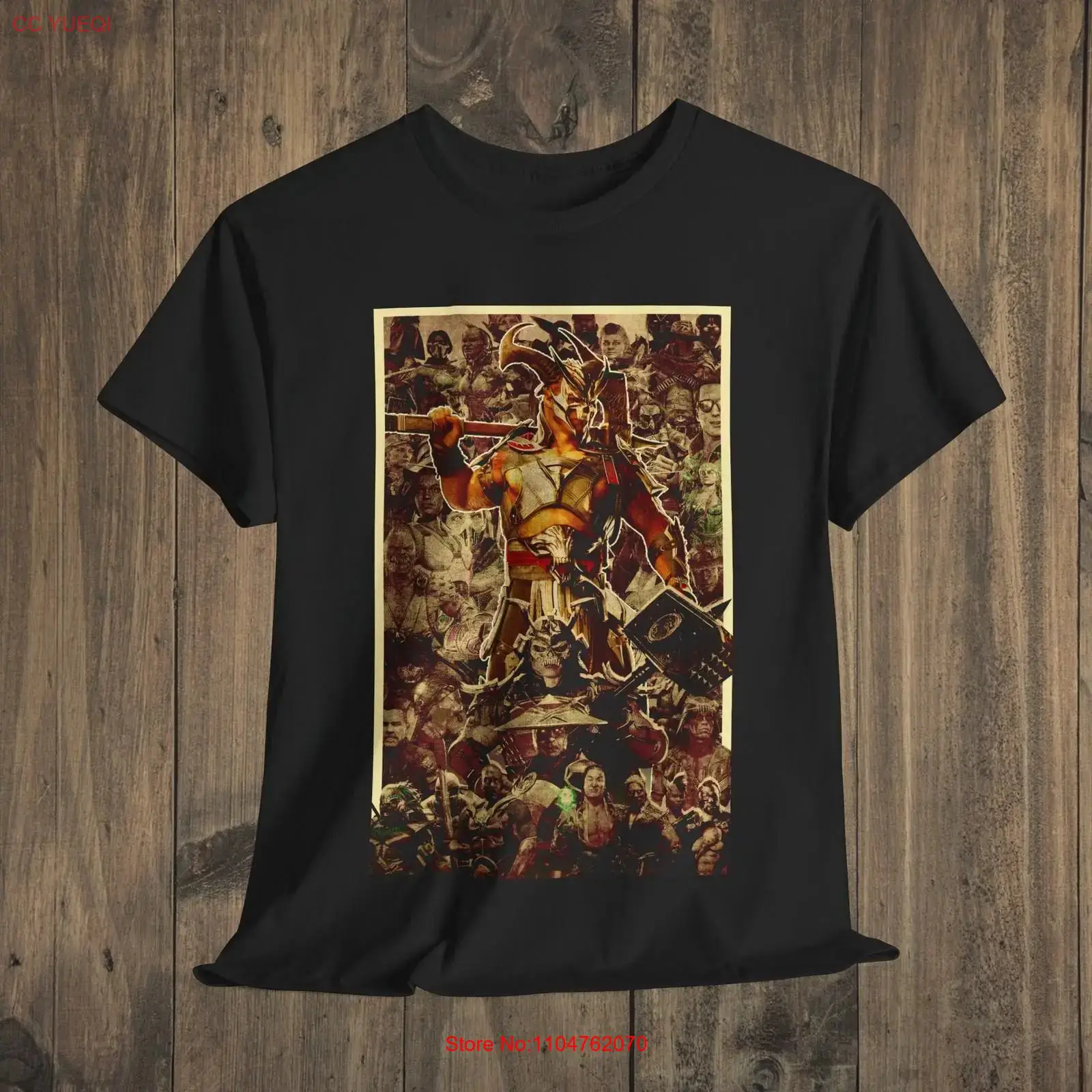T-shirt de combat gaming emblé - Vintage Fashion Icons avis et prix
