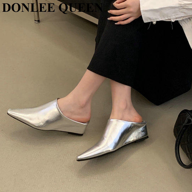 Mules à bout fermé pour femme, - Vintage Fashion Queen avis et prix