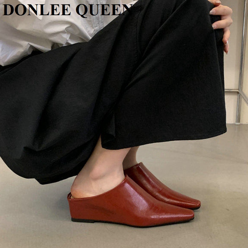 Mules à bout fermé pour femme, - Vintage Fashion Queen avis et prix
