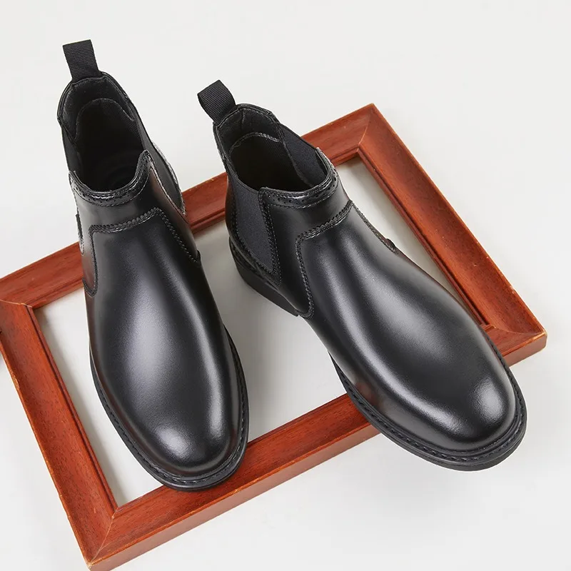 Bottes Oxford en cuir Vintage  - Vintage Fashion Mens avis et prix